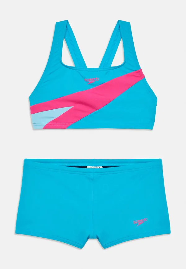 Купальник hyperboom Speedo, Mayan Blue/Margarita Pink
