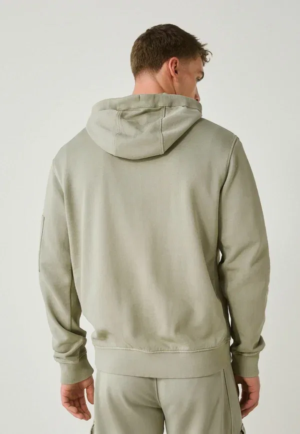Толстовка Next, Regular fit overhead hoodie utility, цвет шалфейно-зеленый — фото 2