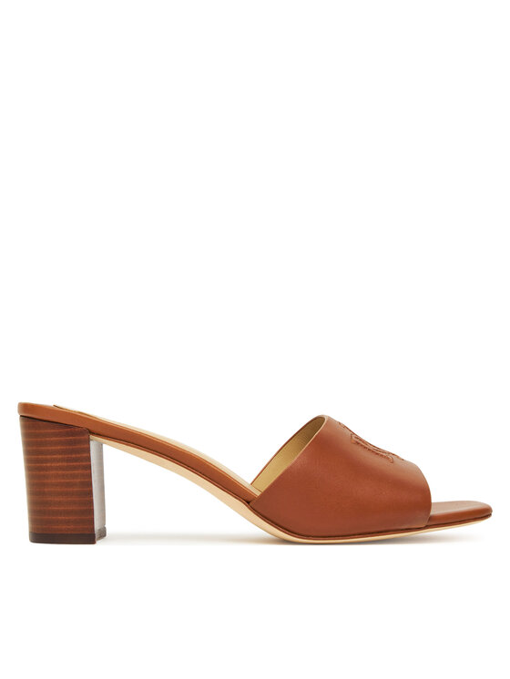 Пантолеты Everley Block-Heel 802974364002 Lauren Ralph Lauren, коричневый