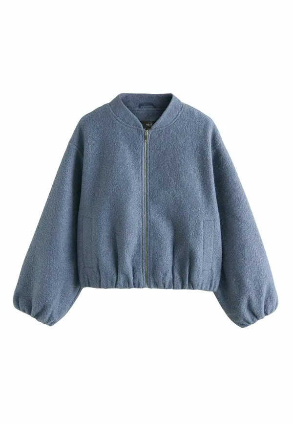 Флисовая куртка укороченного кроя Next, Blue