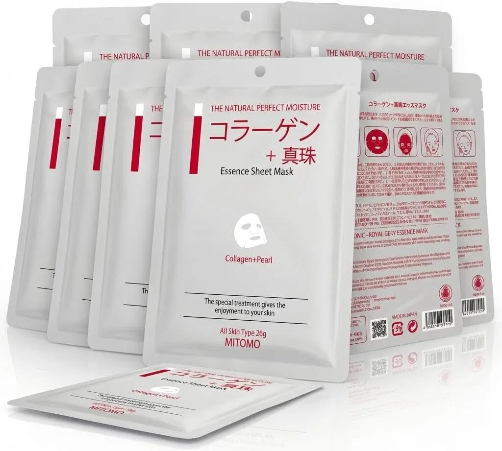 Эссенция Tomodachi — Листовая Collagen + Pearl, MITOMO