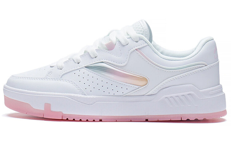 

Кроссовки LINING Skateboard Shoes Women's Low-Top White, Белый, Кроссовки LINING Skateboard Shoes Women's Low-Top White