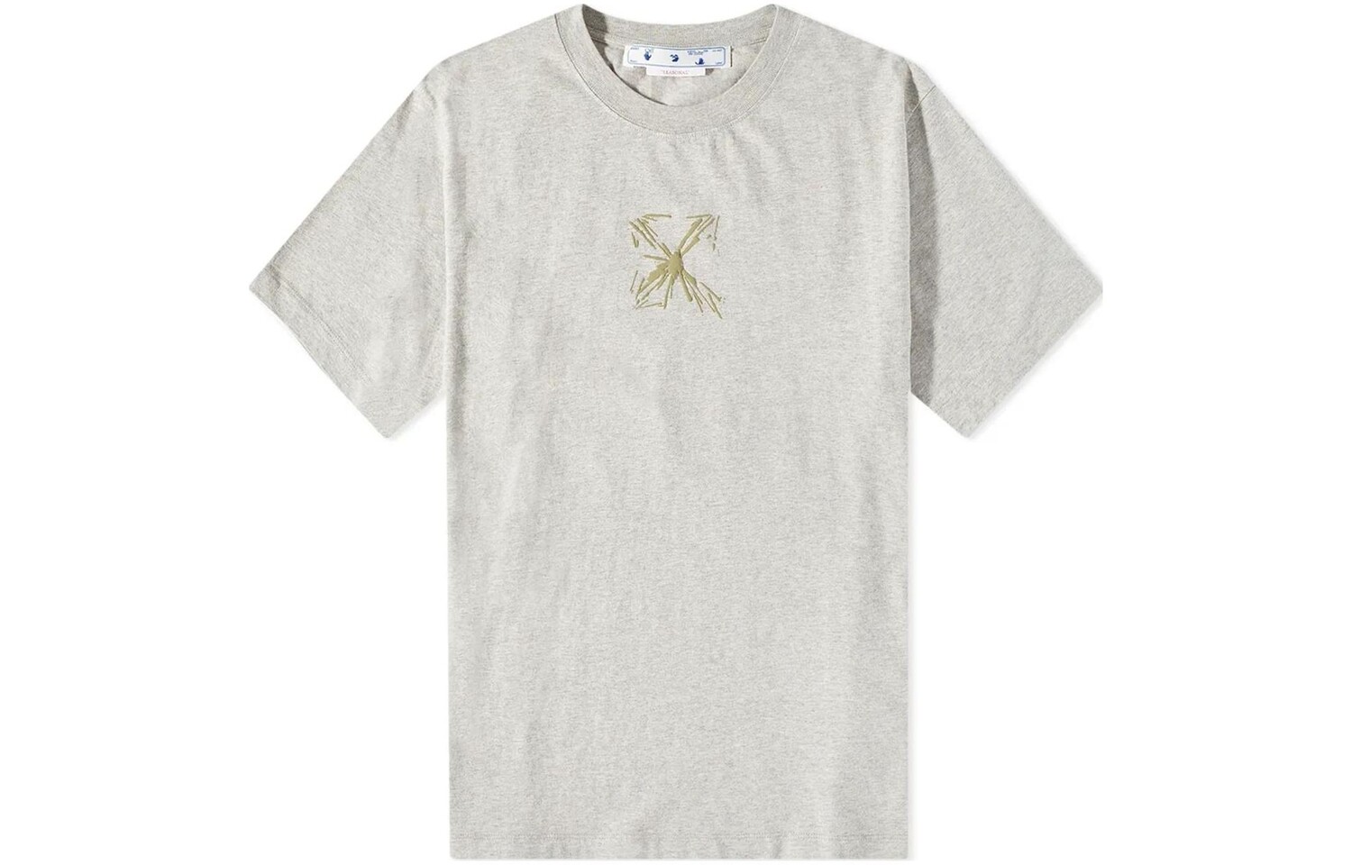 

Футболка Splash Arrow Slim из нержавеющей стали Off-White, серый