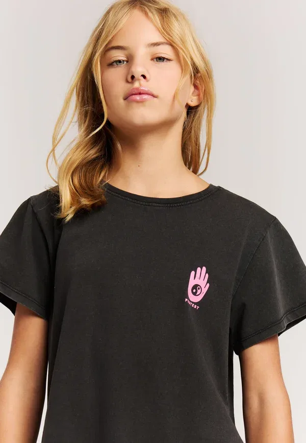Платье Protest Ilonka jr jersey dress, черный — фото 4