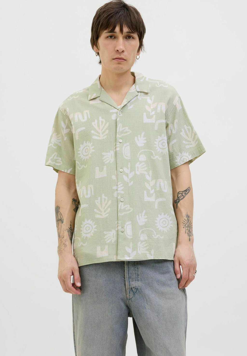 

Рубашка Jack & Jones, зеленый