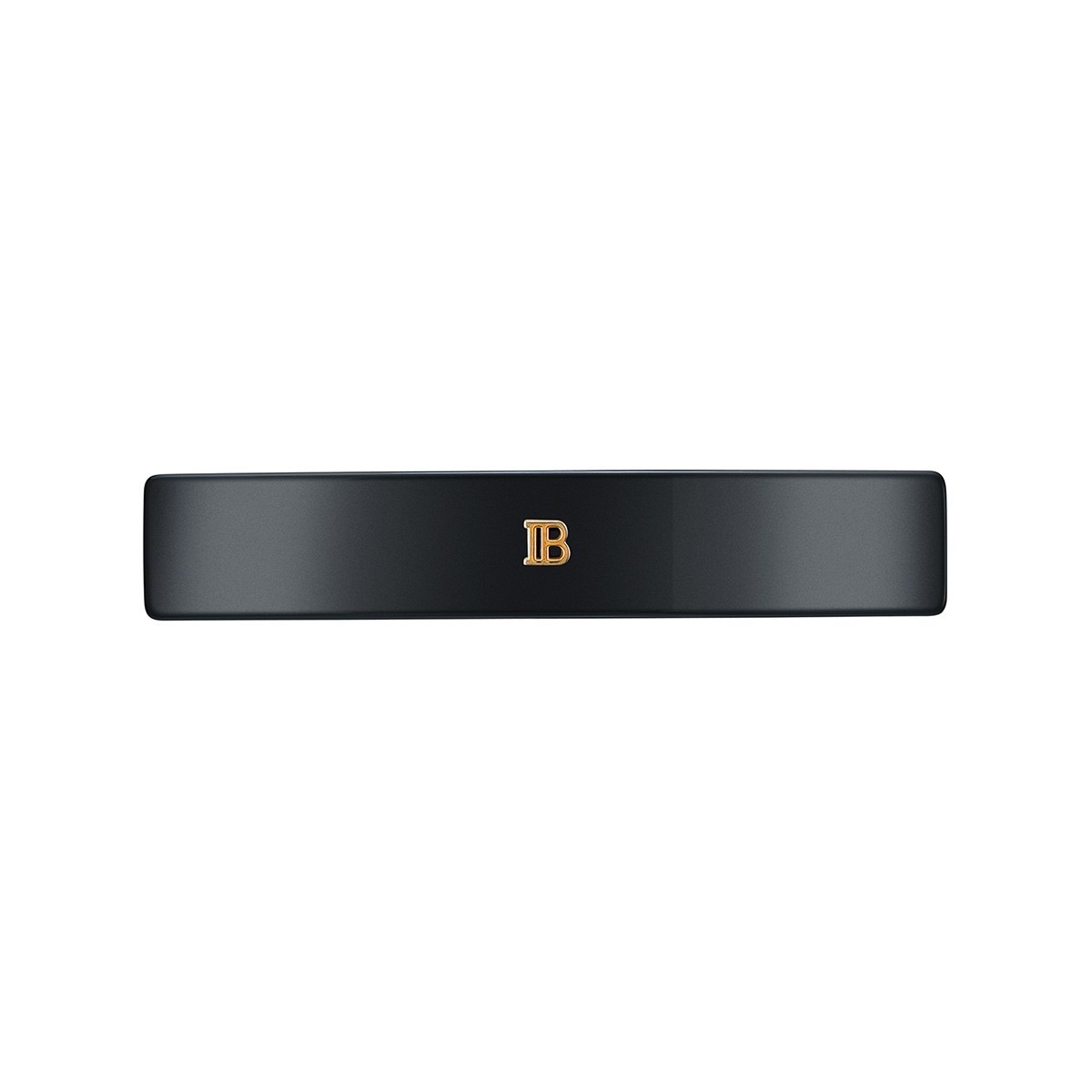 Заколка для волос hc cellulose acetate barrette pour cheveux medium black Balmain Hair, medium — фото 3