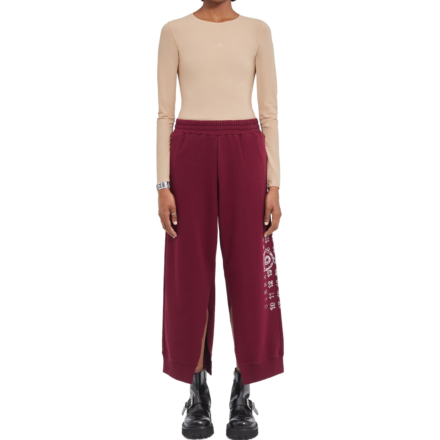 

Брюки женские Mm6 Maison Margiela, красный