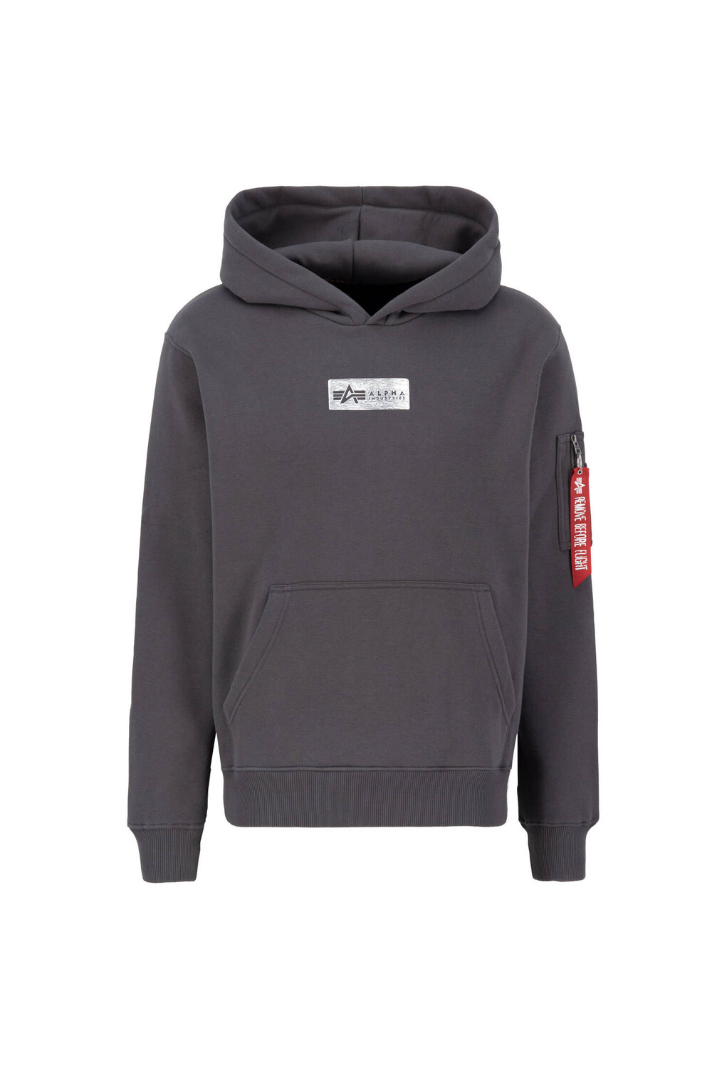 

Толстовки с металлической пластиной Alpha Industries, серый