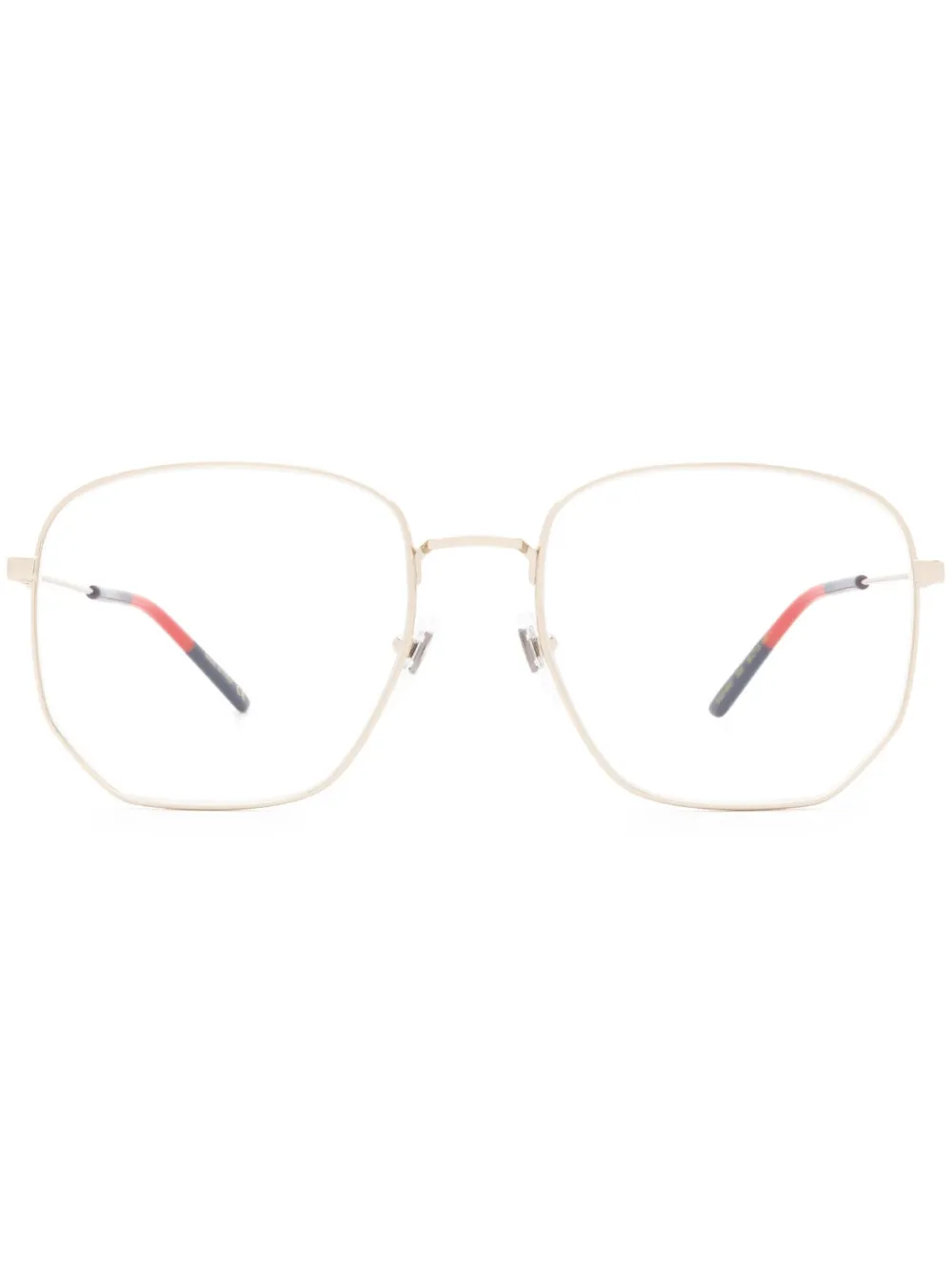 

Шестиугольные очки Gucci Eyewear, золотой