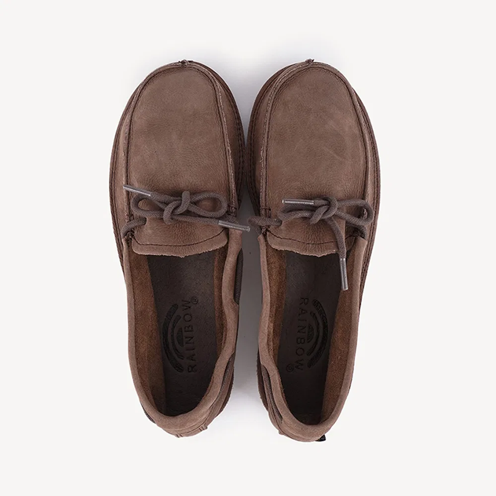Мокасины Rainbow Sandals тёмно-коричневые унисекс
