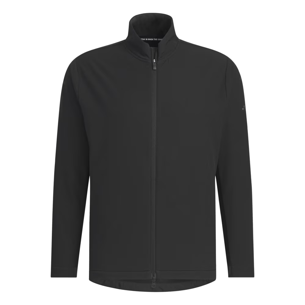 Adidas Мужская черная куртка с тремя карманами, Black — фото 3