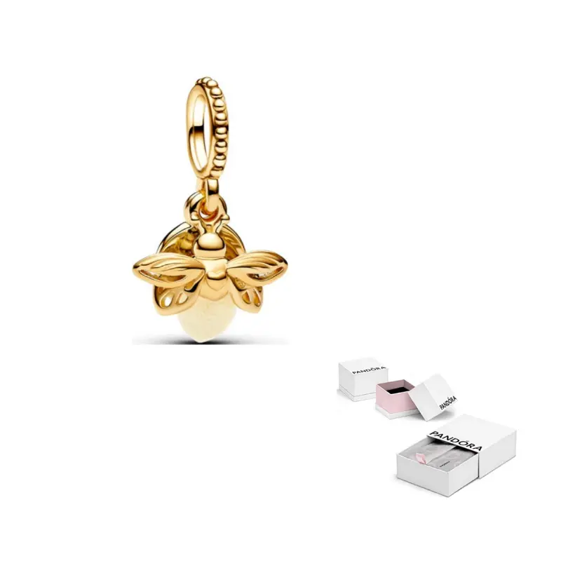 

Pandora Позолоченные подвески из медного серебряного сплава и стекла для женщин gold