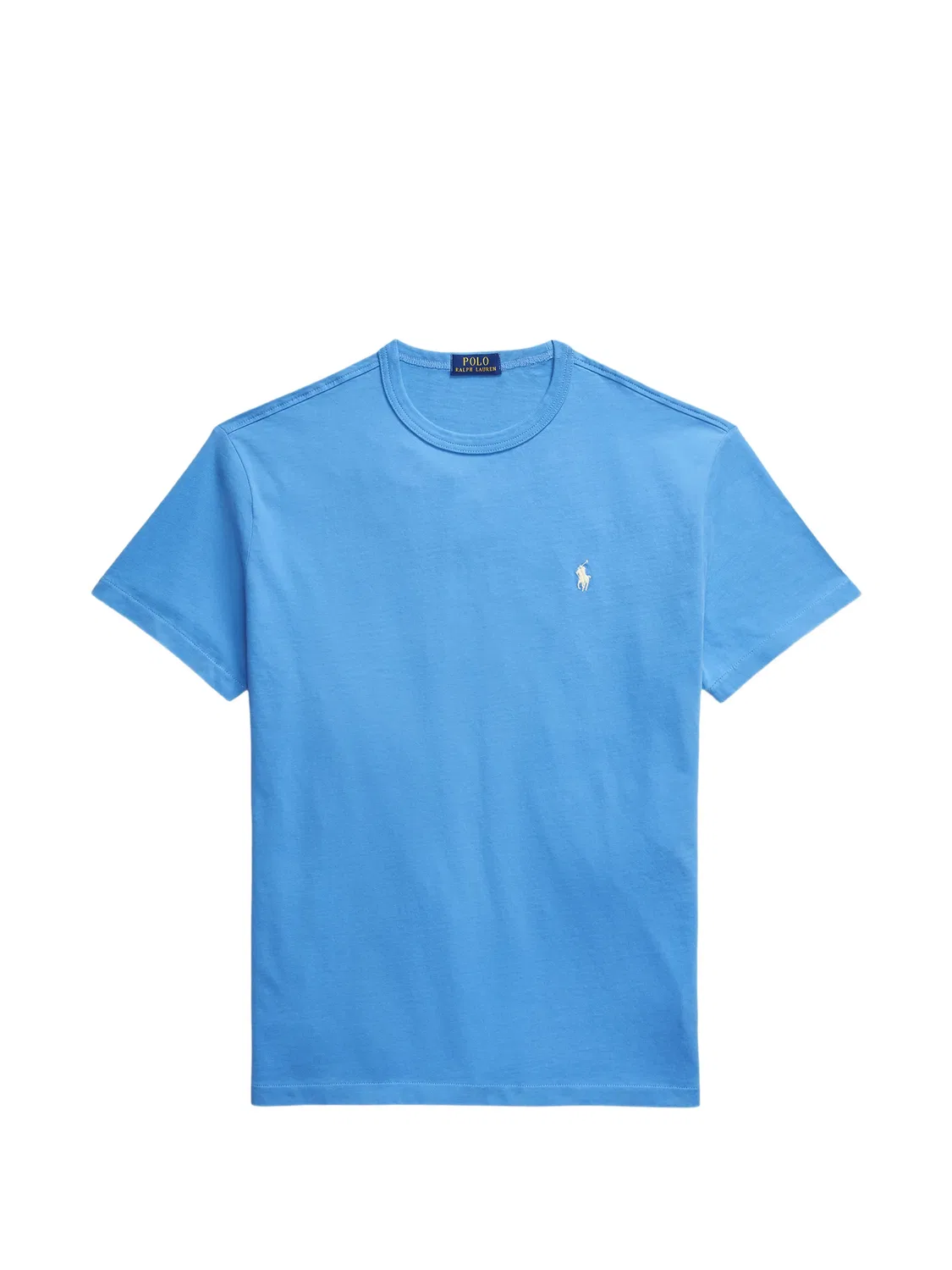 Футболка с вышивкой пони, синяя Polo Ralph Lauren, синий