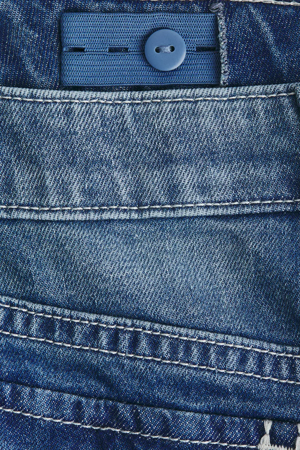Расклешенная джинсовая юбка H&M, Denimblau — фото 4