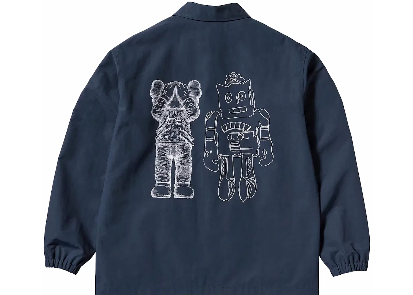 Детская куртка с принтом KAWS Warhol Coach Jacket (Asia Sizing), Navy — фото 2