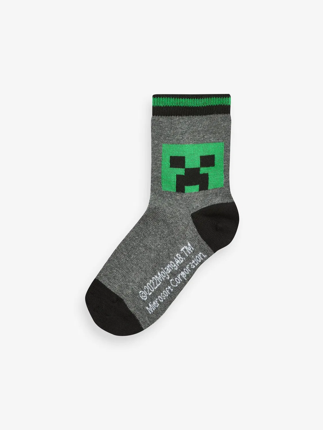 Носки, 5 пар, Minecraft Creeper Next, мультиколор — фото 4