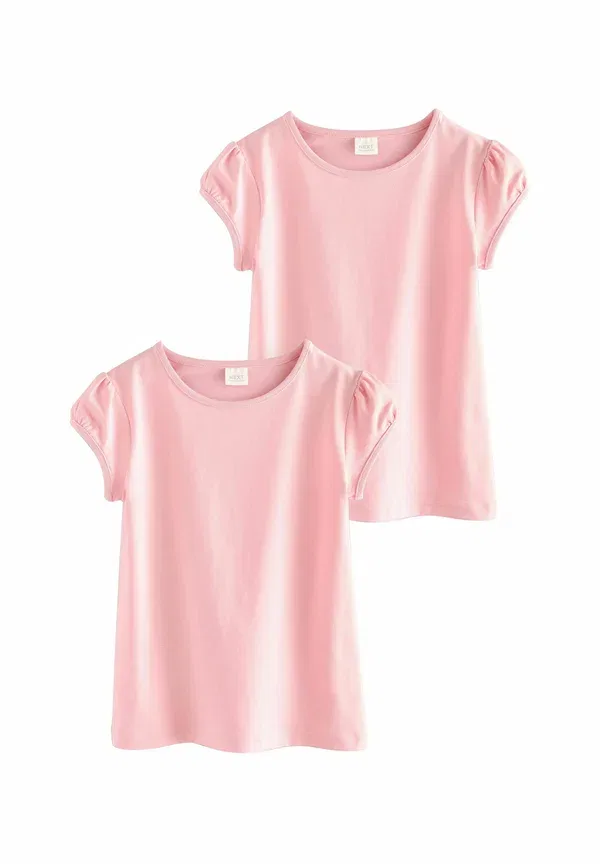 Комплект из 2 футболок Basic T-shirt Next, розовый