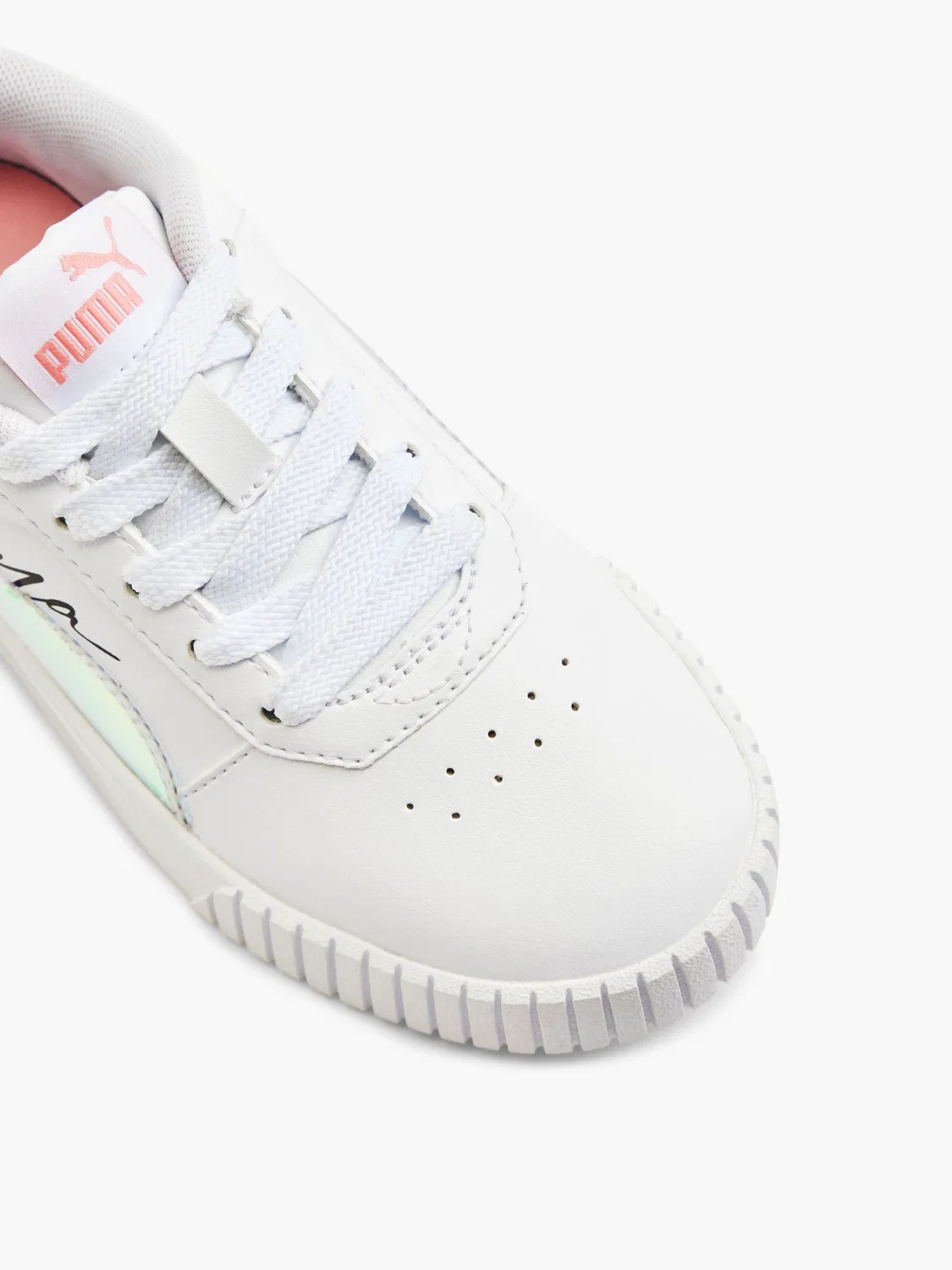 Детские кроссовки с кристаллами PUMA Carina 2.0 Crystal Wings PS, белый — фото 2