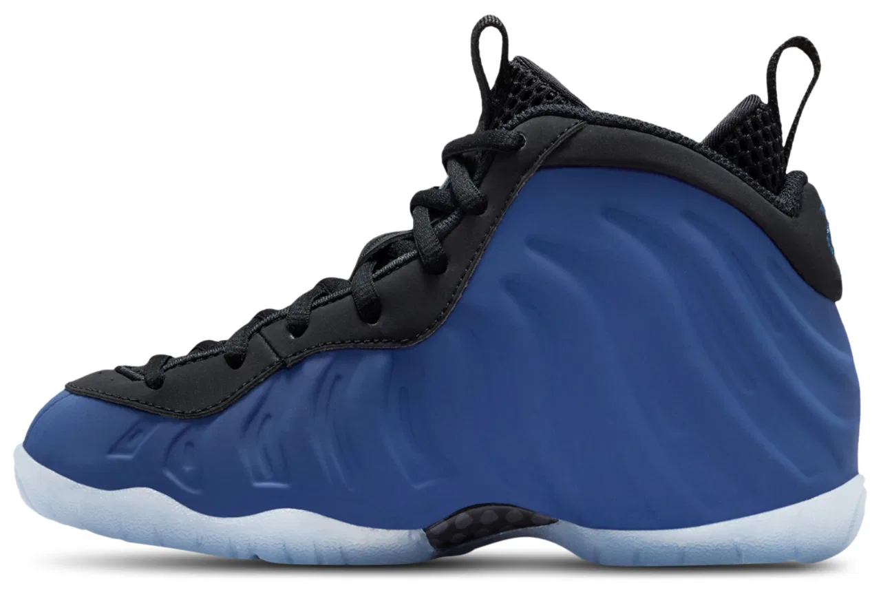 Кроссовки для мальчиков Nike Little Posite One, цвет Royal/Black/Gum — фото 2