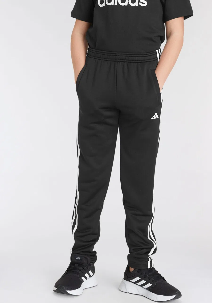 Спортивные брюки ADIDAS SPORTSWEAR Regular Workout Pants 'Train Essentials' черного цвета — фото 3