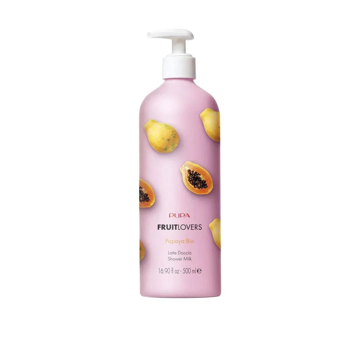 Гель для душа Pupa Fruit Lovers Latte Doccia Papaya Organic 500 мл
