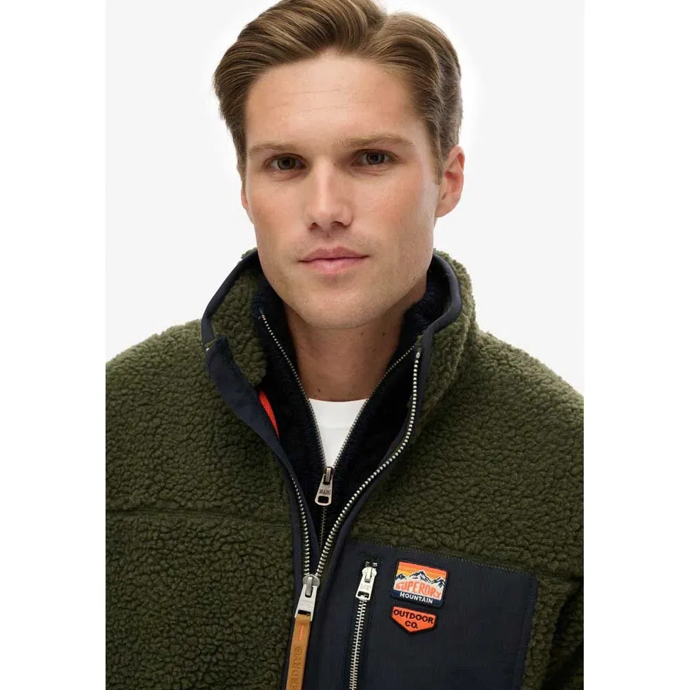 Куртка Vintage Retro Superdry, зеленый — фото 4