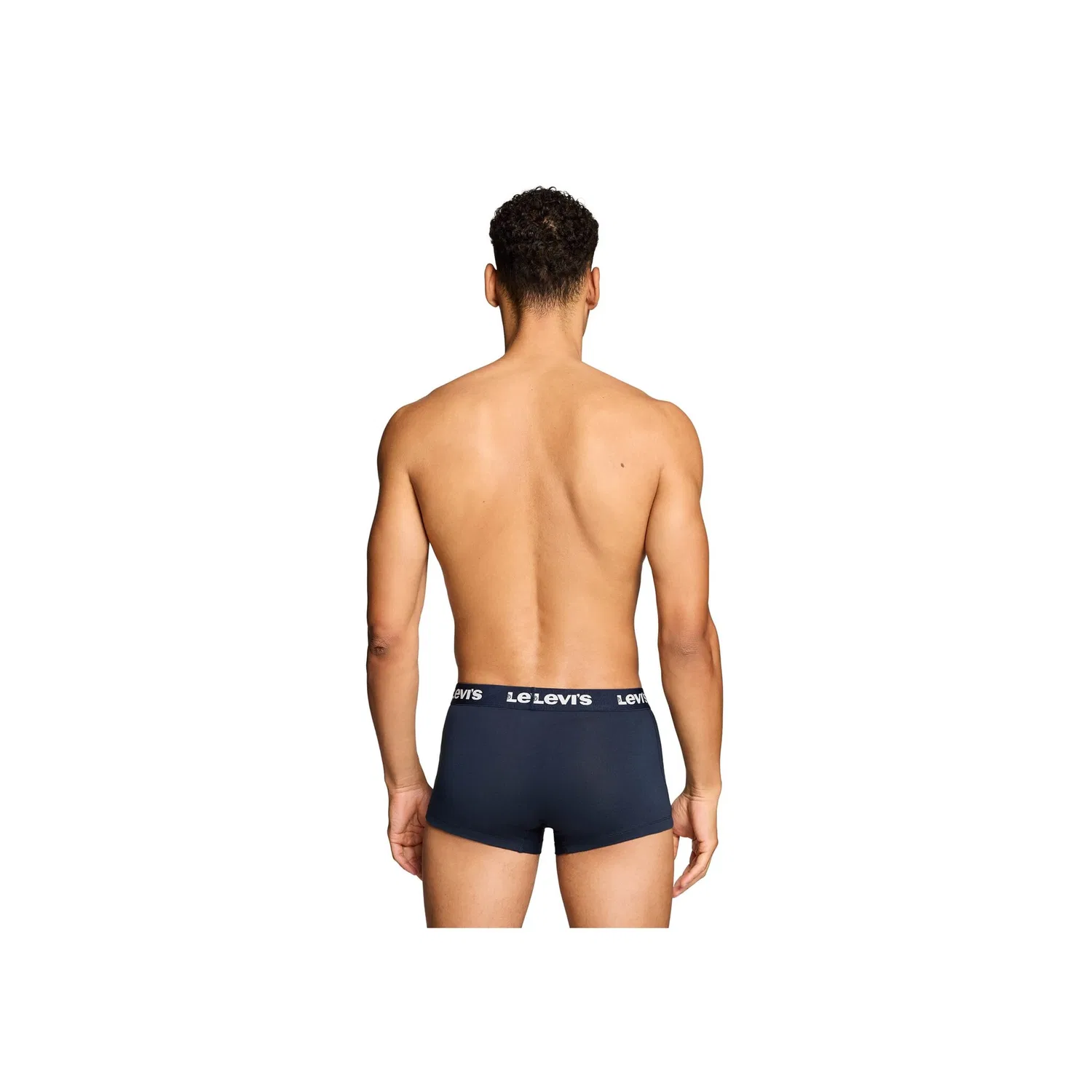 Мужские боксеры Repeat Logo Trunk 2P Levi's, Dark Blue — фото 4