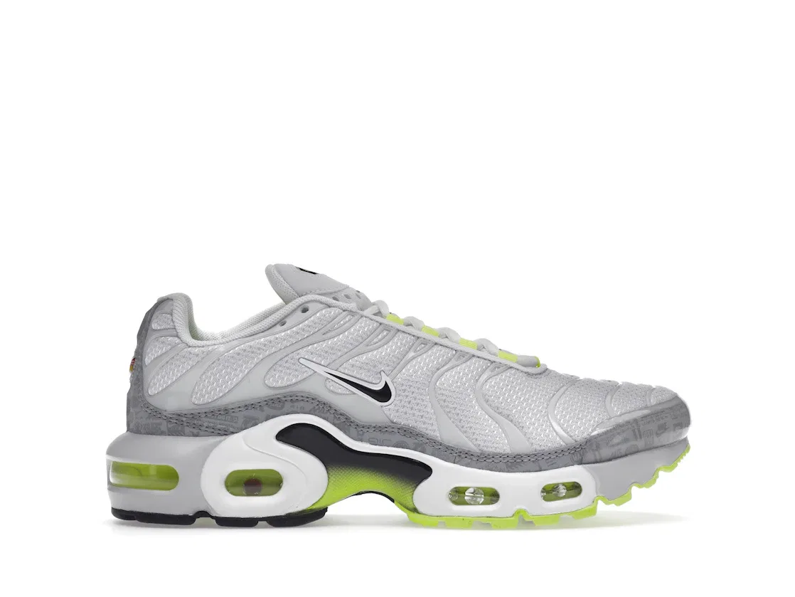 Детские кроссовки Lifestyle Nike Air Max Plus, White/Grey-Volt