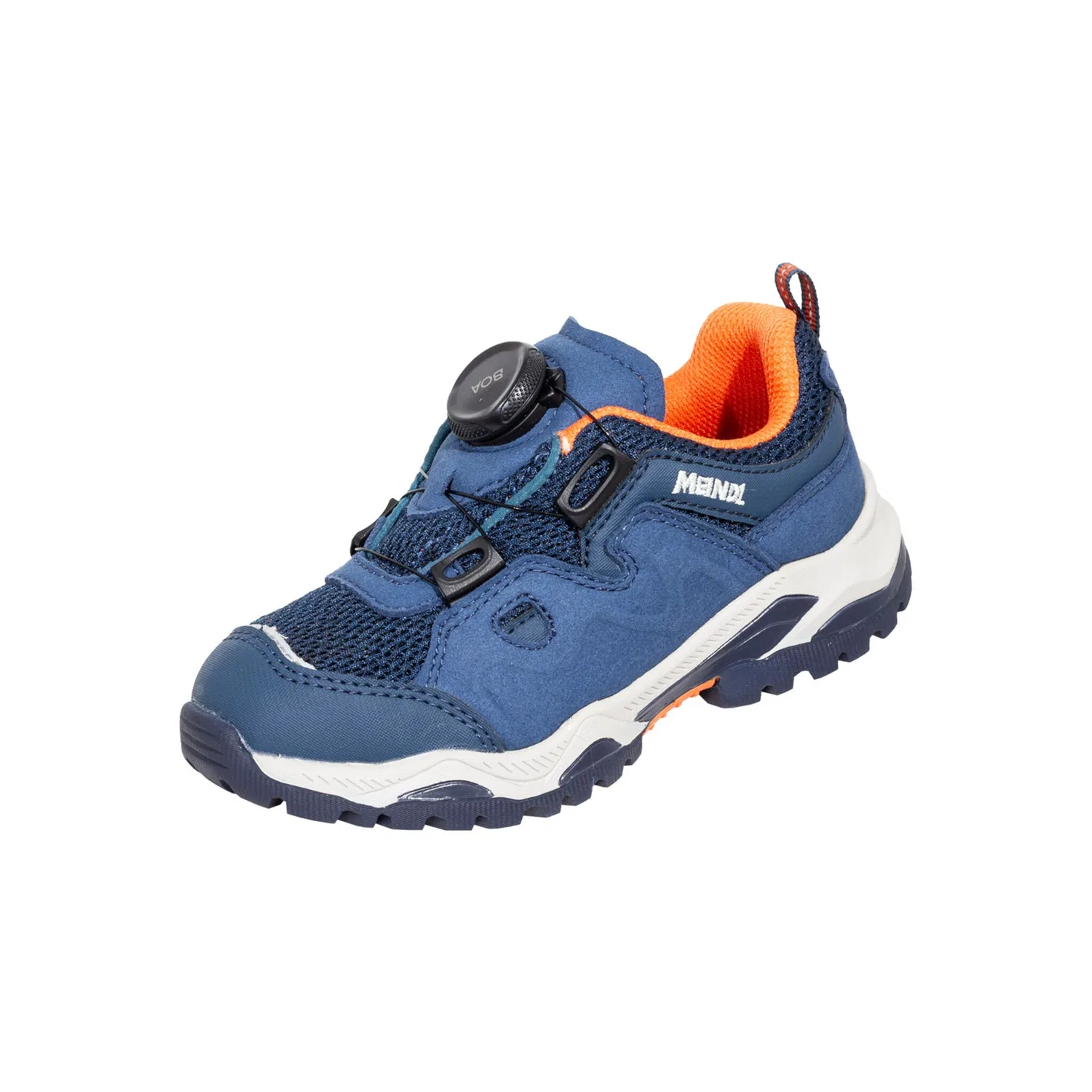Детские ботинки для активного отдыха Tuvalu Junior Meindl, Navy Blue/Orange