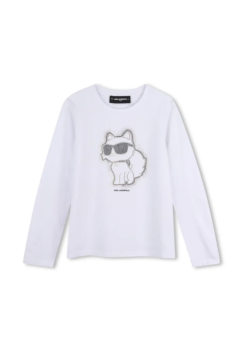 Tee-Shirt manches longues - футболка с длинными рукавами Karl Lagerfeld Kids, White