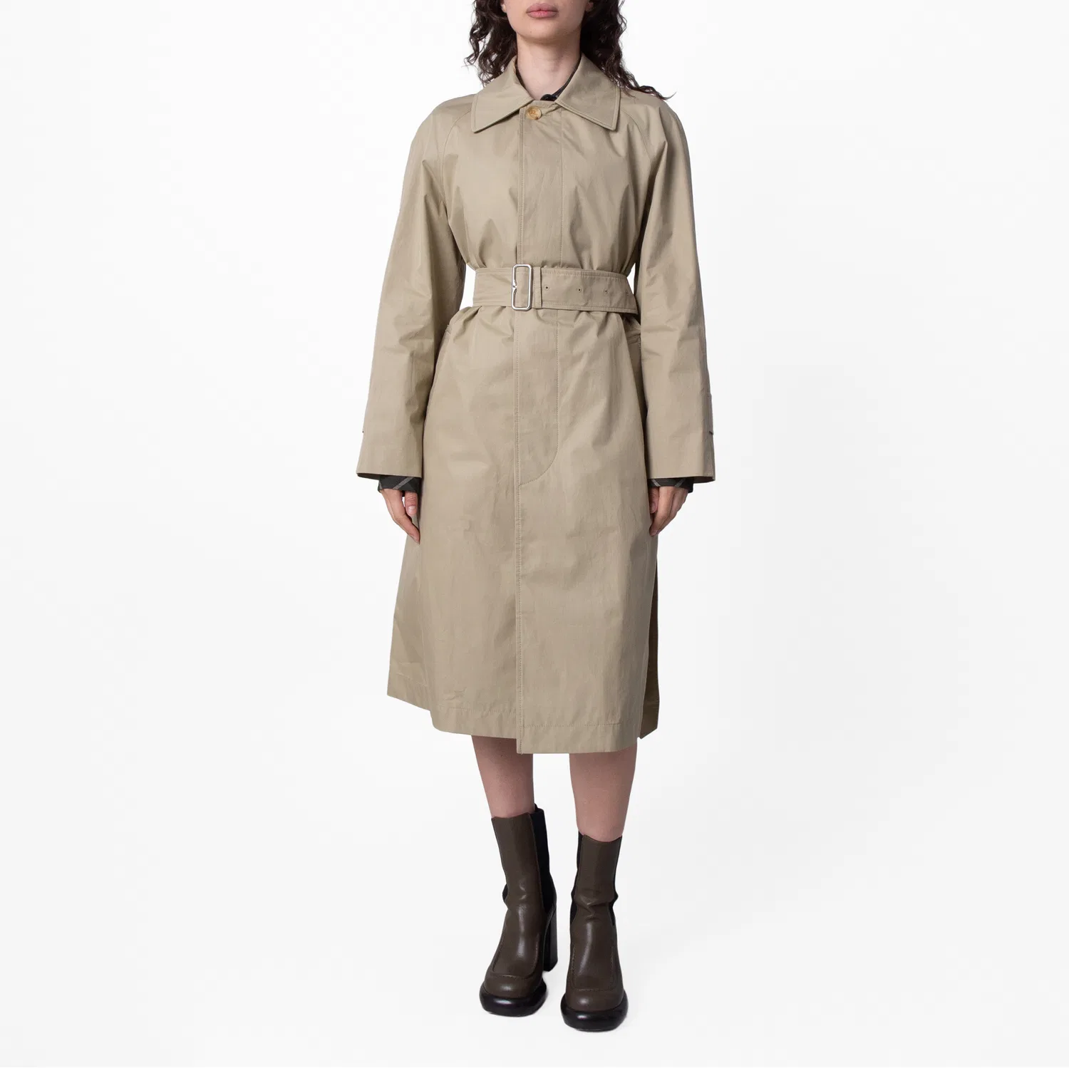 Пальто из хлопкового габардина Bradford Burberry, Hunter