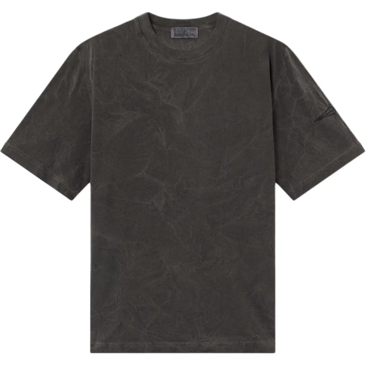 Мужская футболка с круглым вырезом FW26 Black Stone Island, Black