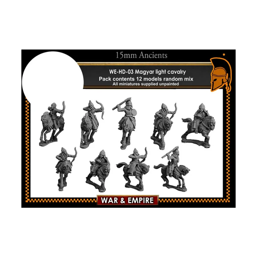 

Кавалерия - Легкая (мадьярская), War & Empire - Dark Ages Miniatures - Horde (15mm)