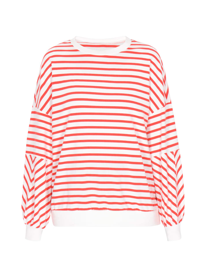 

Толстовка usha BLUE LABEL Sweatshirt, цвет Red Striped