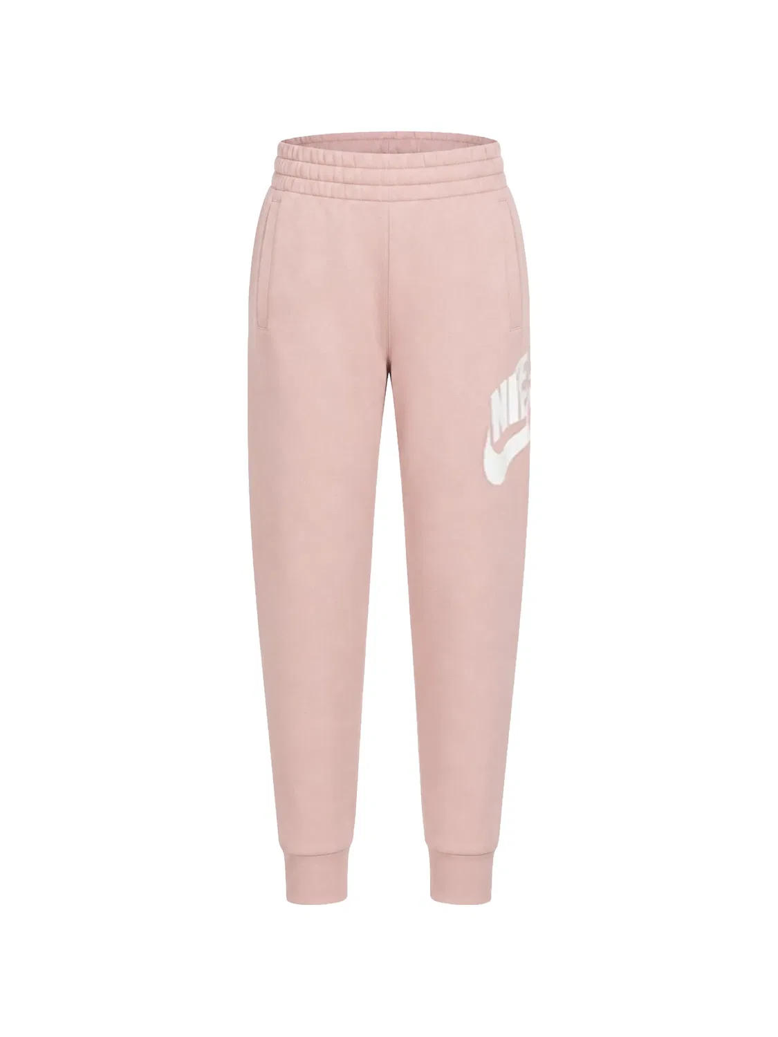 Спортивные брюки Club Fleece с логотипом Nike Kids, розовый