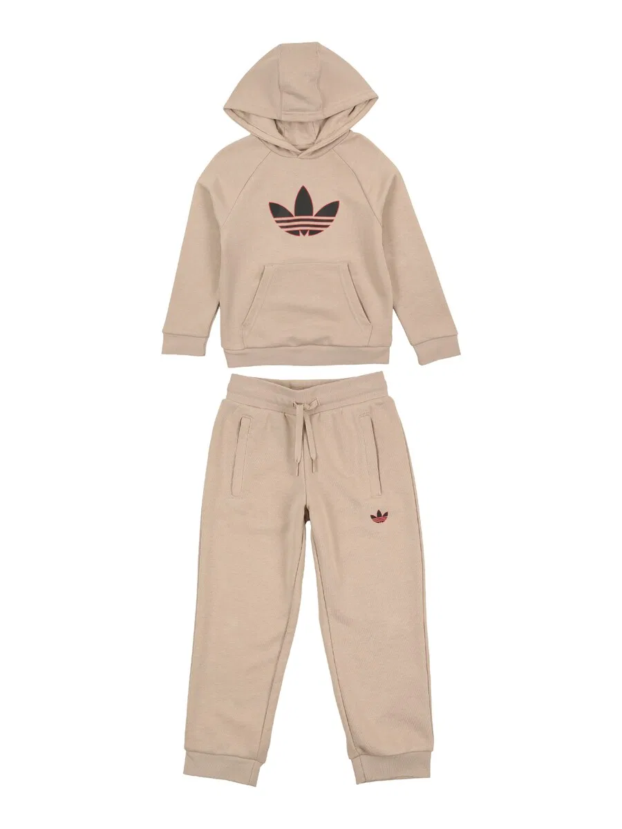 Спортивный костюм ADIDAS ORIGINALS цвета экрю