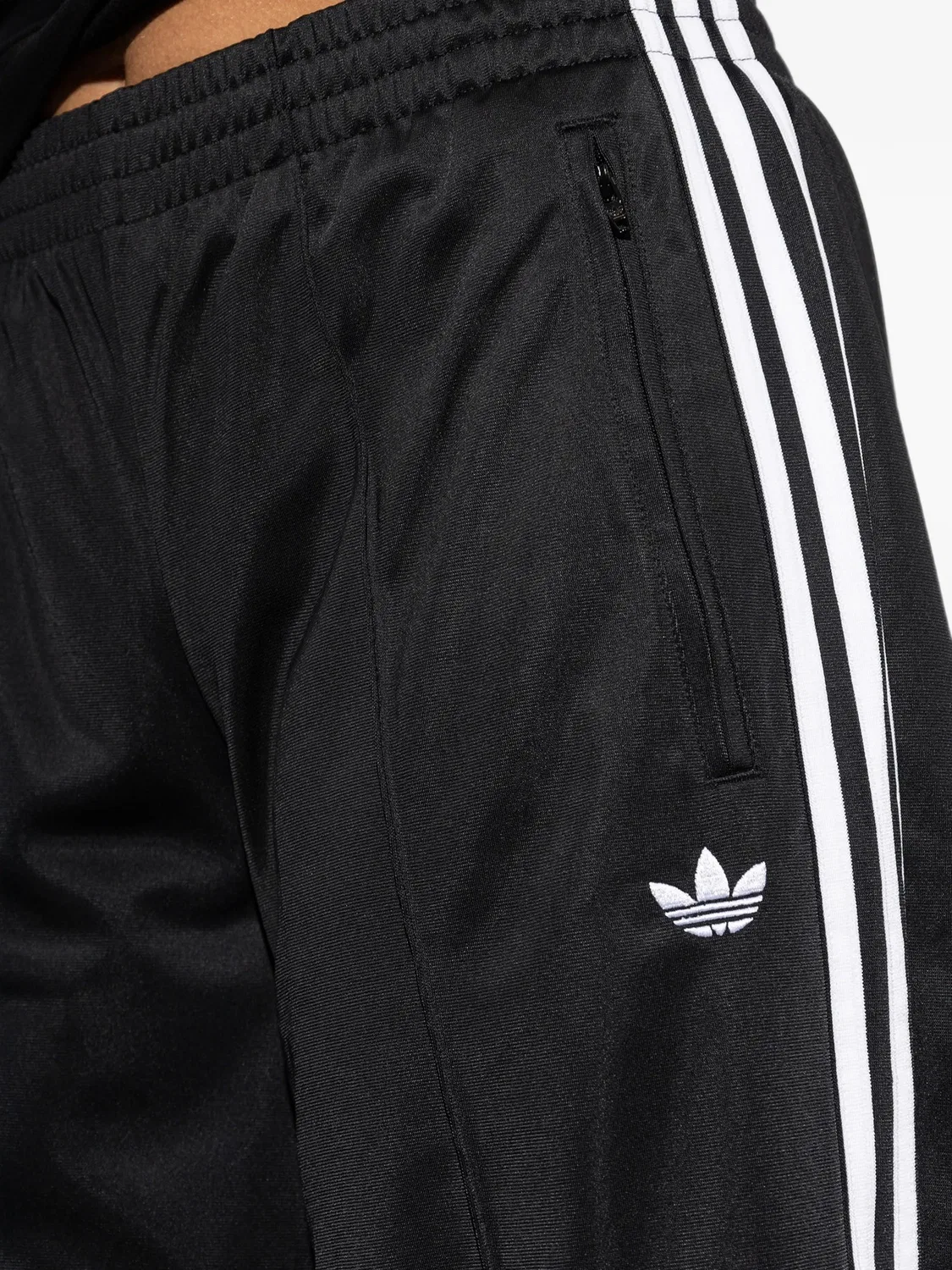 Трек-штаны Firebird с боковой полосой Adidas, черный — фото 3