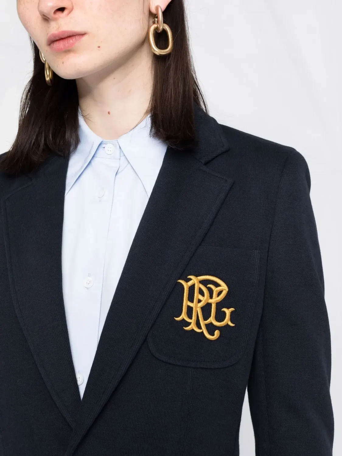 Polo Ralph Lauren Блейзер двухниточный, синий — фото 3