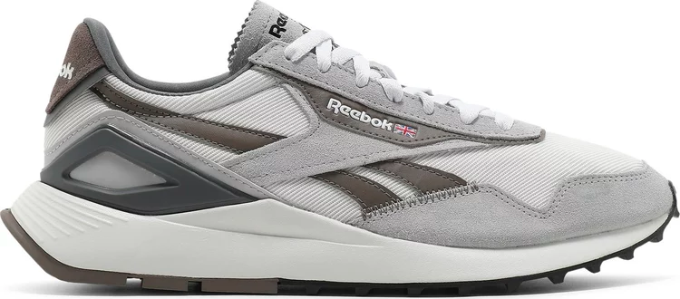 Кроссовки classic leather legacy az 'pure grey' Reebok, серый - фото