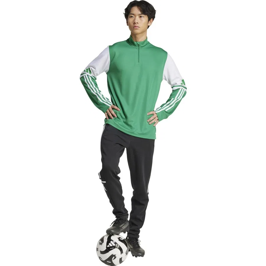 Мужской свитшот с капюшоном JP3161 SQ25 Tr Top adidas, Зеленый — фото 3