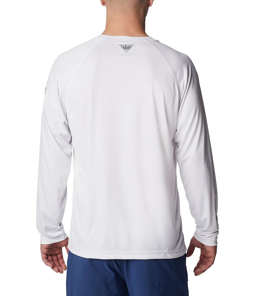 

Рашгард с длинными рукавами Columbia PFG Terminal Tackle, белый