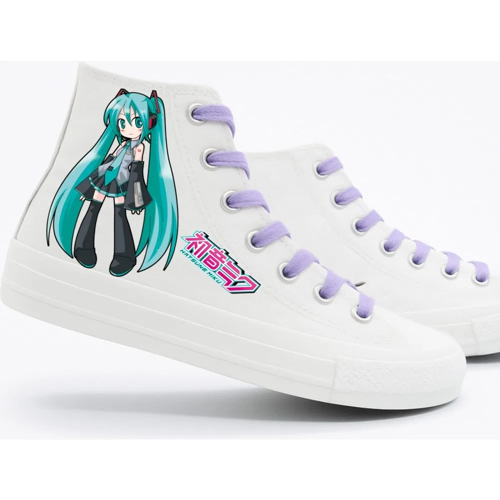 Детские спортивные кроссовки с принтом аниме Mavi Saçlı Anime Lias Design