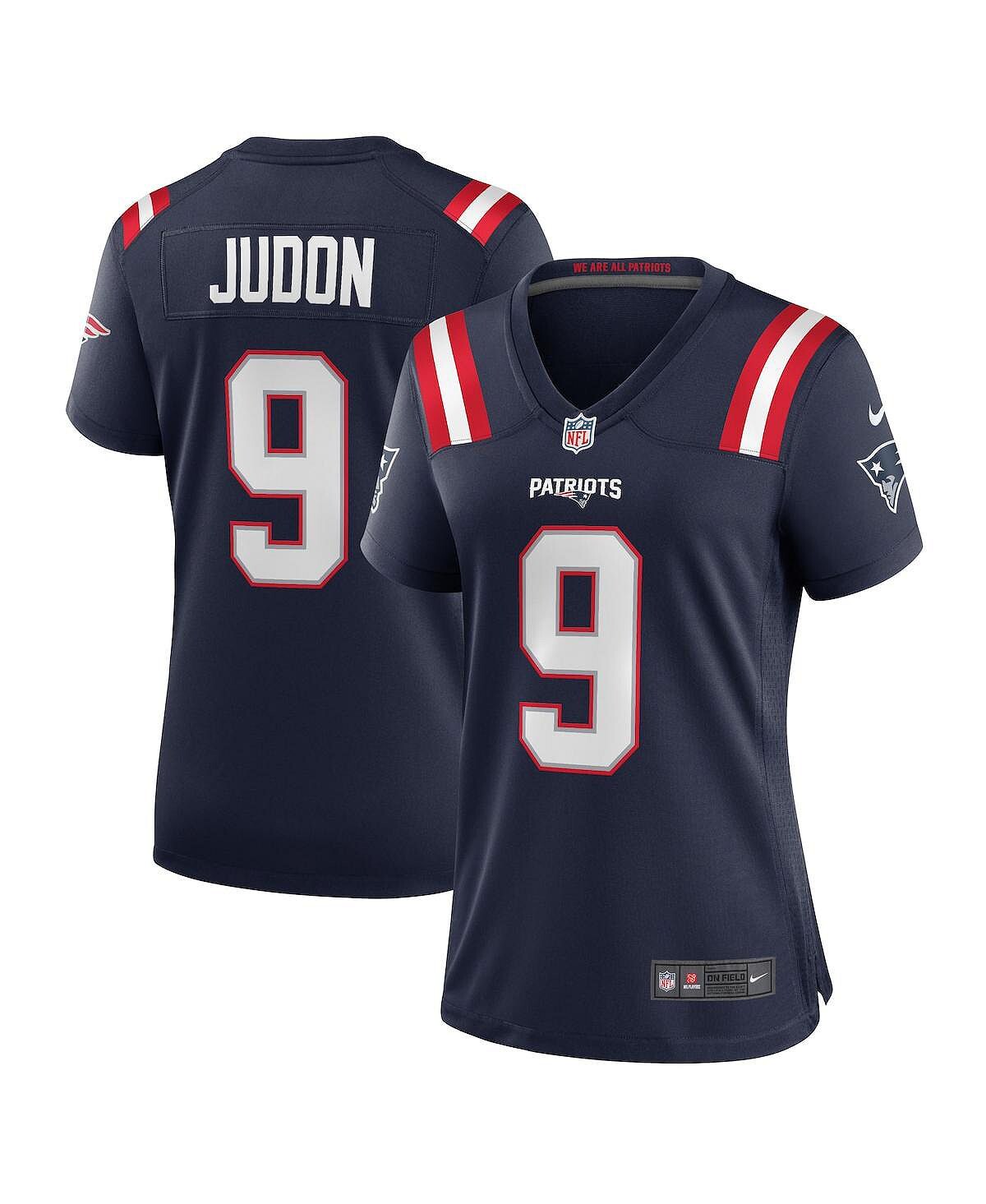 

Женское джерси matthew judon navy new england patriots team game Nike, синий