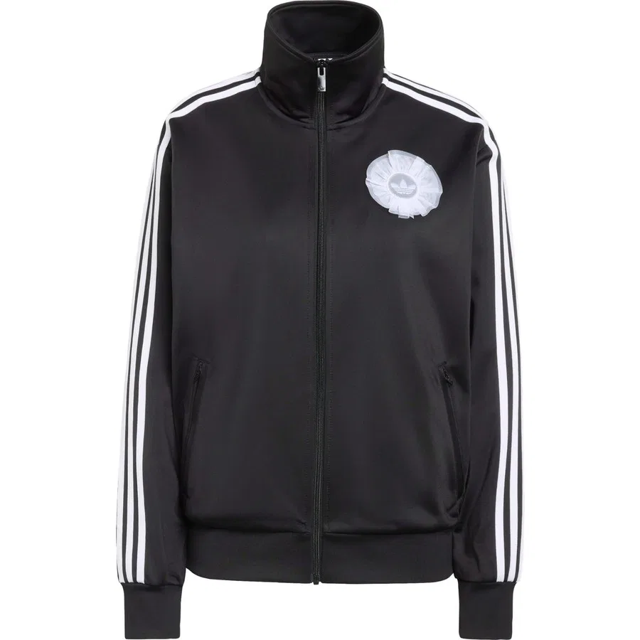 Женская куртка с джерси-тканью и логотипом, модель KR9318, adidas Originals, Бирюзовый — фото 3