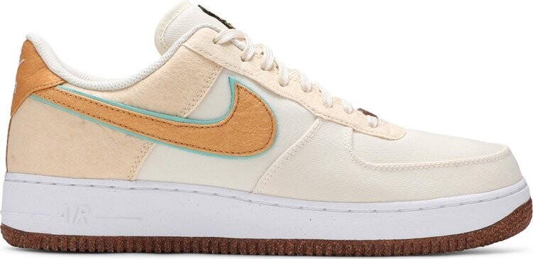 

Кроссовки Nike Air Force 1 '07 Premium 'Happy Pineapple', кремовый, Бежевый, Кроссовки Nike Air Force 1 '07 Premium 'Happy Pineapple', кремовый