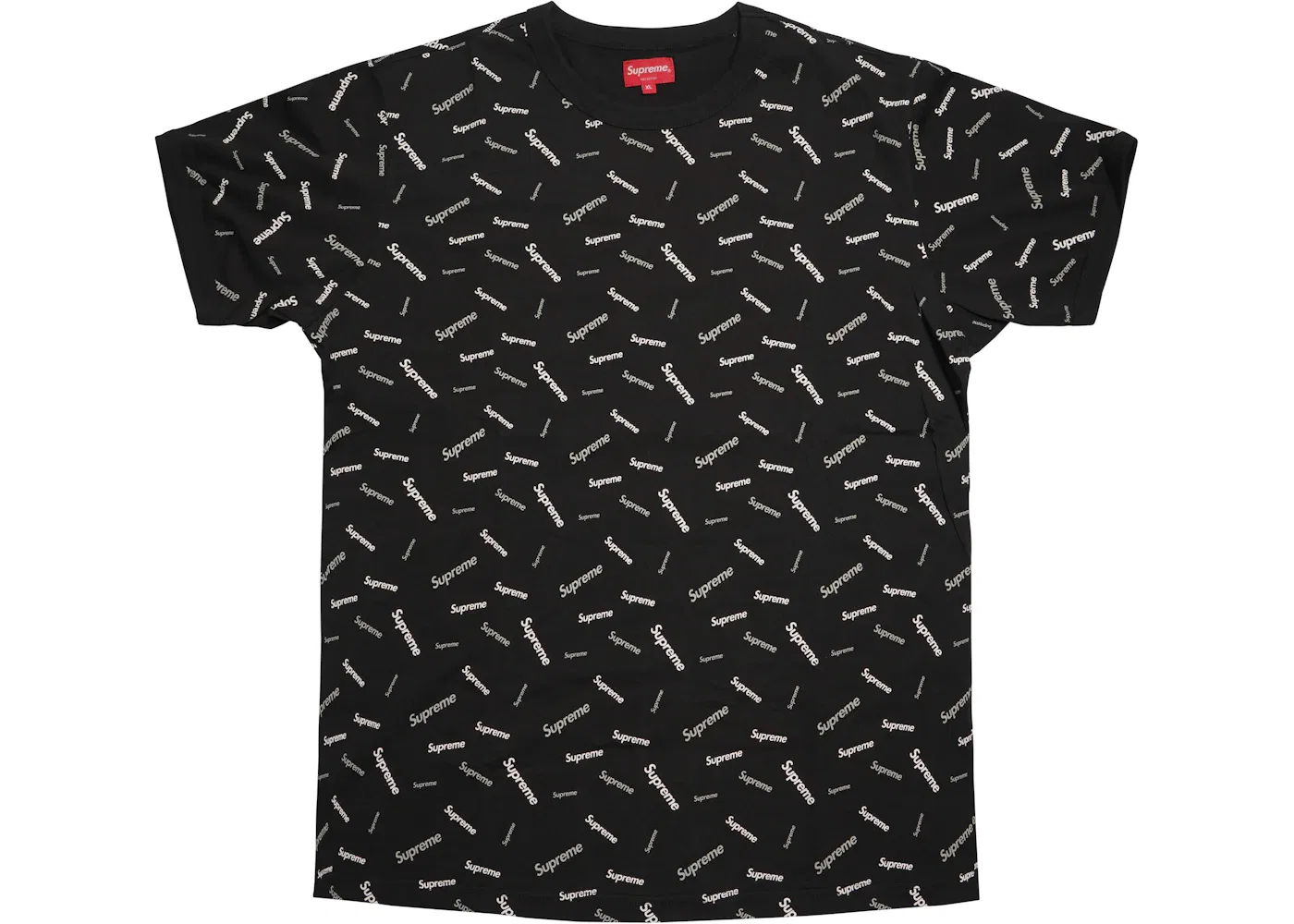 Мужская футболка с контрастными кольцами Ringer Supreme, Black