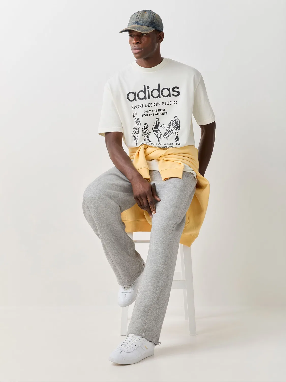 Футболка Only The Best For The Athlete adidas, белый — фото 3