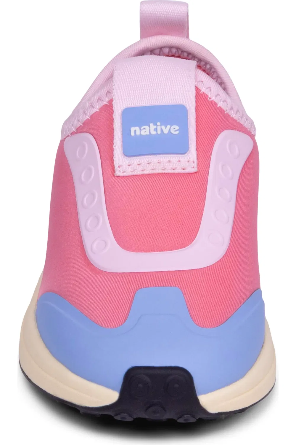 Детские кроссовки slip-on с задним язычком Robbie Dash Native Shoes, Flamingo Pink — фото 4