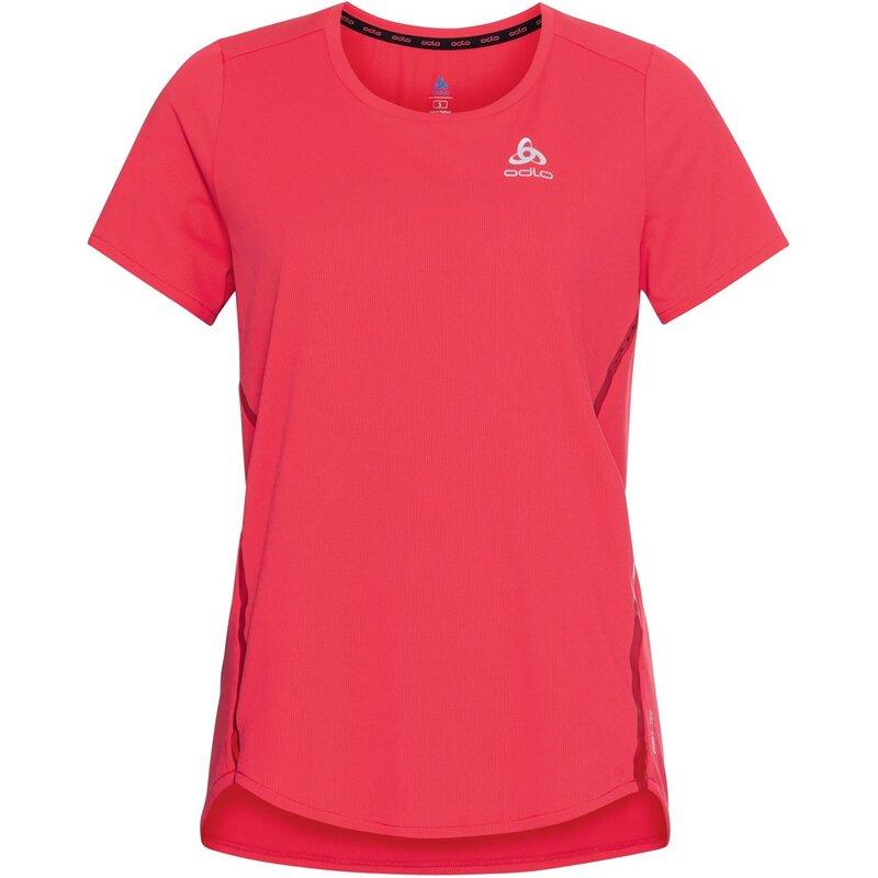 

Футболка с круглым вырезом из искусственной кожи ZeroWeig Odlo, розовый