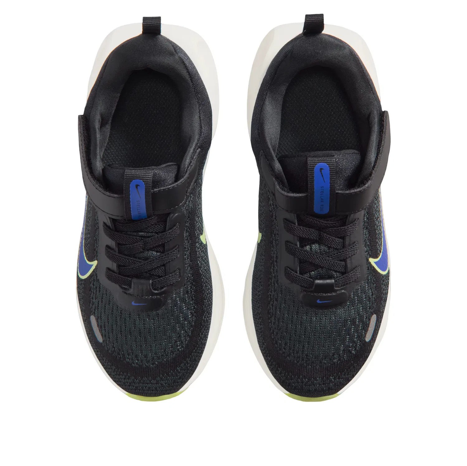 Детские кроссовки для бега с шнуровкой Stellar Ride Nike, черный — фото 3